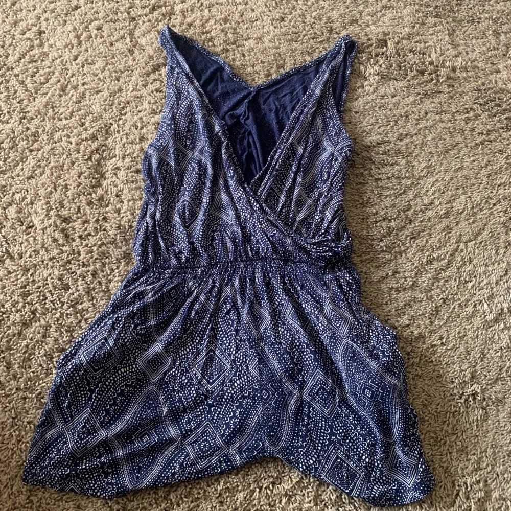 Blue romper